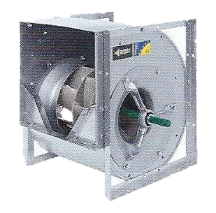 Ventiladores centrífugos de pás recuadas